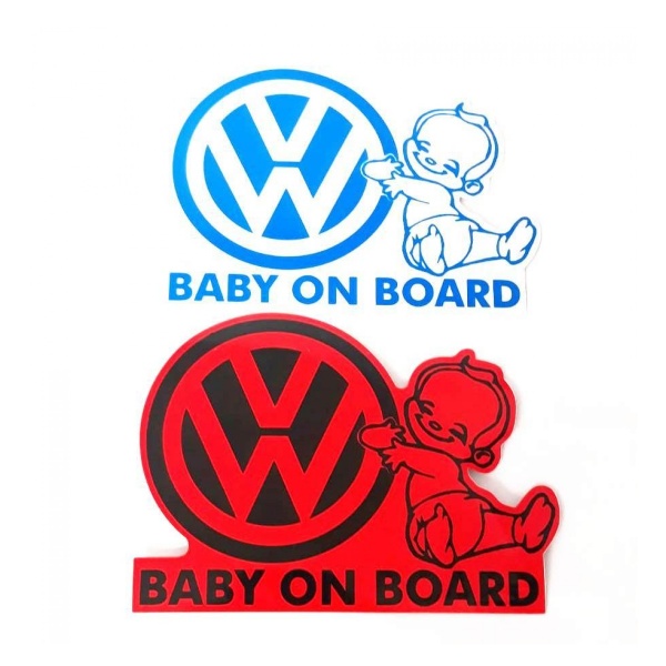 Abtibild Baby On Board Volkswagen AD 002